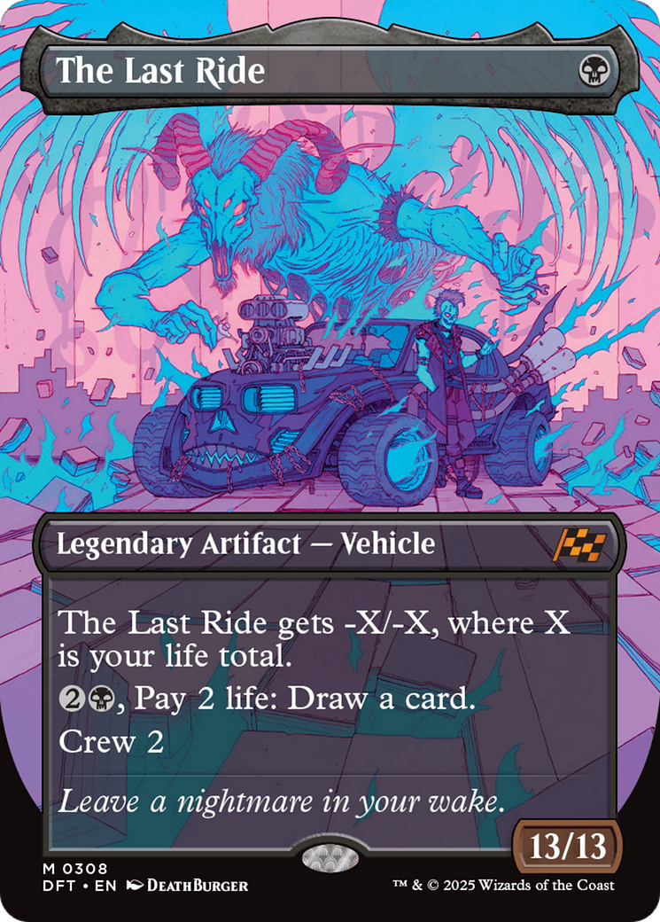The Last Ride (Borderless) [Aetherdrift] | Lots Moore NSW