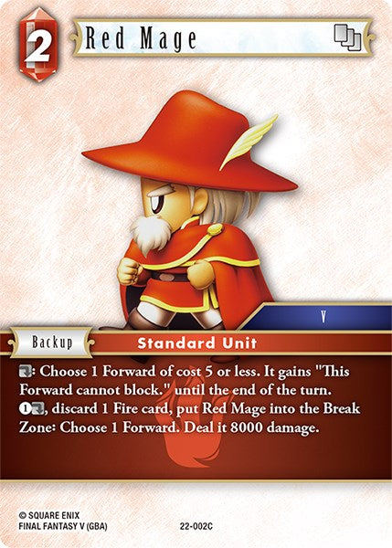 Red Mage [Hidden Hope] | Lots Moore NSW