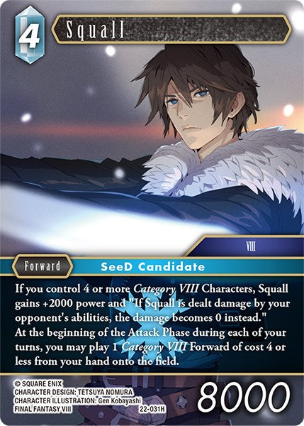 Squall [Hidden Hope] | Lots Moore NSW