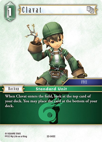 Clavat (22-043C) [Hidden Hope] | Lots Moore NSW