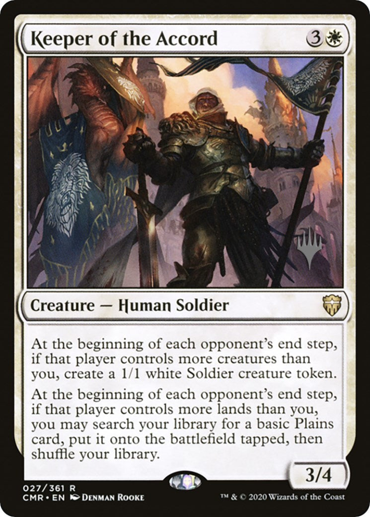 Keeper of the Accord (Promo Pack) [Murders at Karlov Manor Promos] | Lots Moore NSW