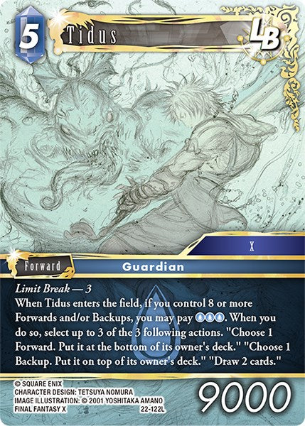Tidus LB [Hidden Hope] | Lots Moore NSW
