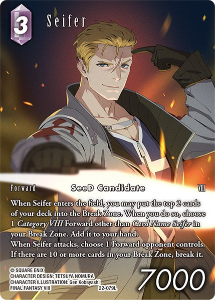 Seifer (Full Art) [Hidden Hope] | Lots Moore NSW