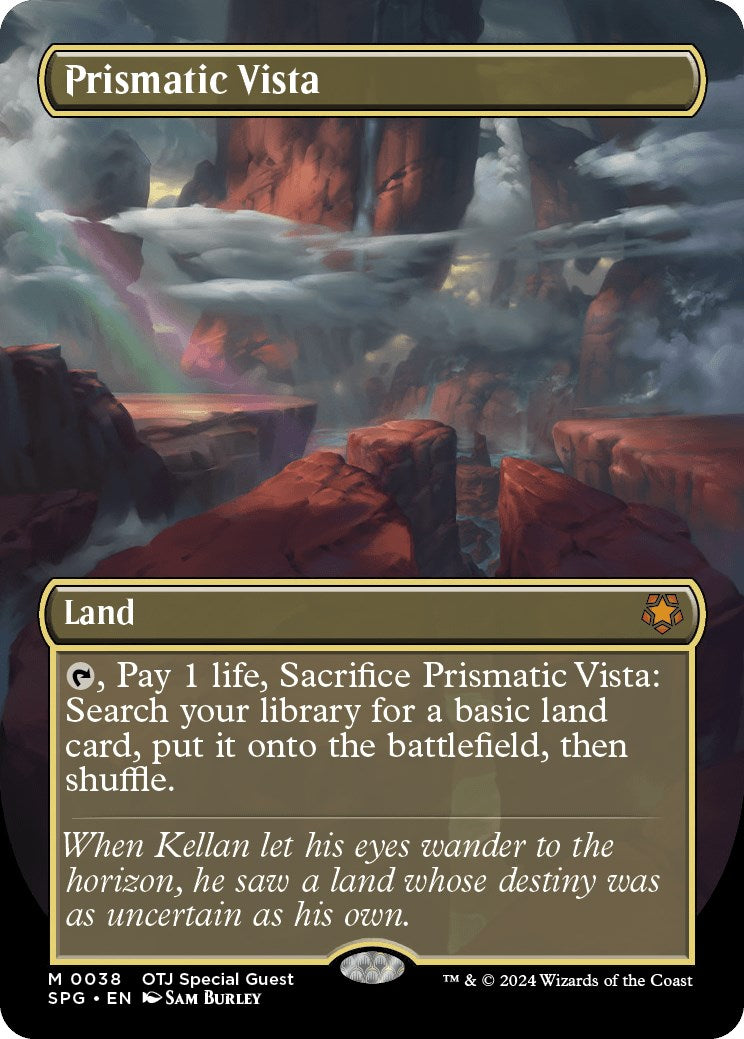 Prismatic Vista (Borderless) [Outlaws of Thunder Junction Special Guests] | Lots Moore NSW