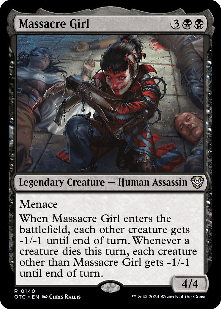 Massacre Girl [Outlaws of Thunder Junction Commander] | Lots Moore NSW