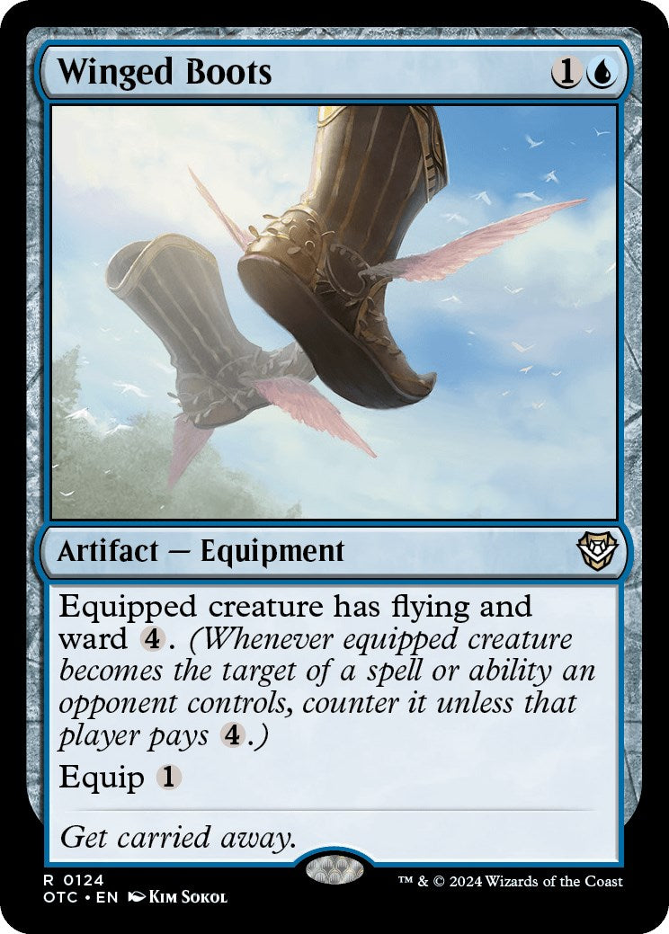 Winged Boots [Outlaws of Thunder Junction Commander] | Lots Moore NSW