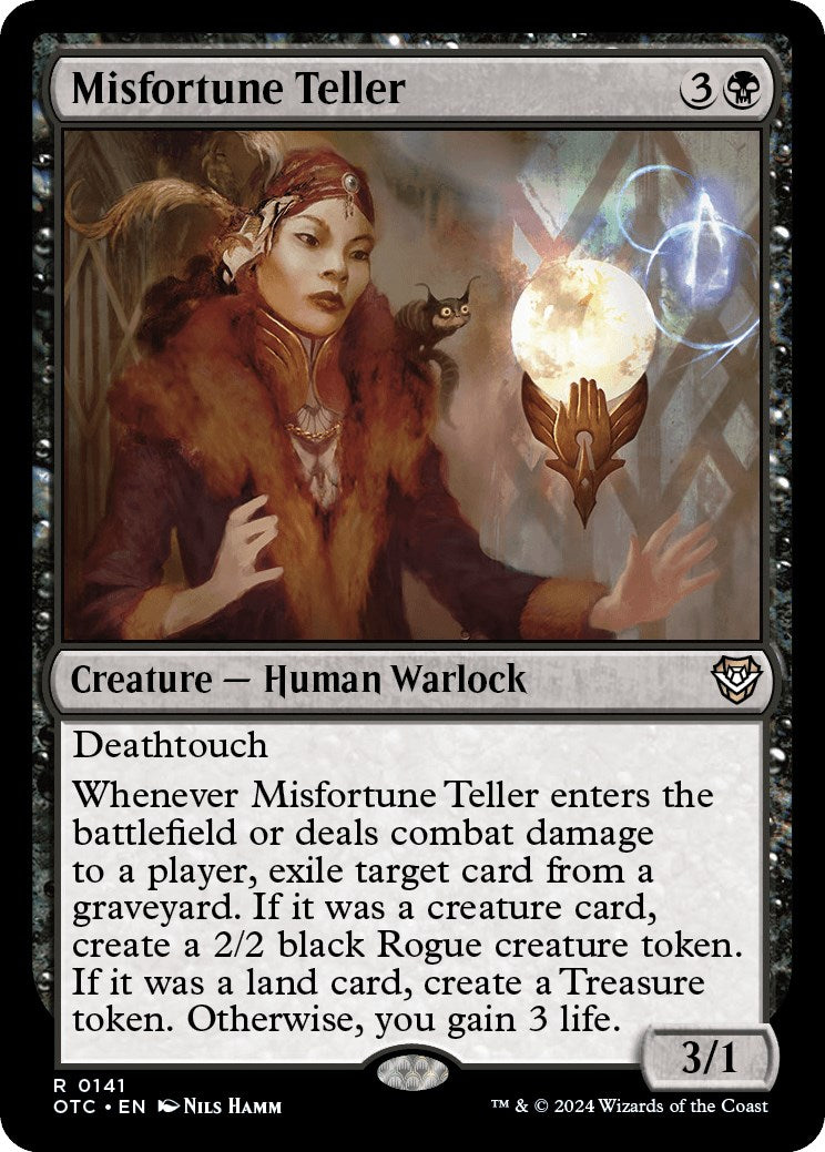 Misfortune Teller [Outlaws of Thunder Junction Commander] | Lots Moore NSW