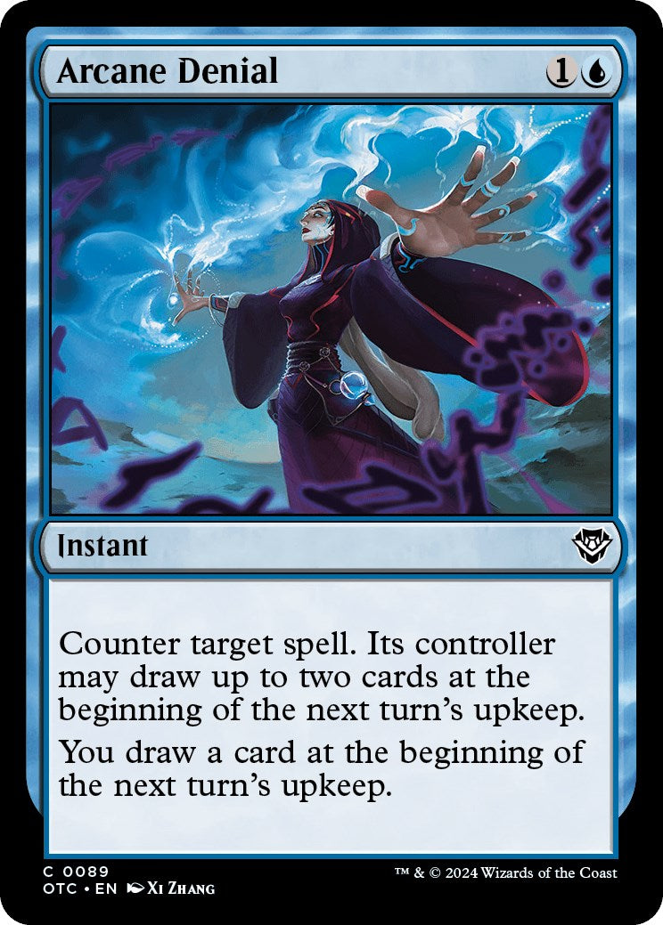 Arcane Denial [Outlaws of Thunder Junction Commander] | Lots Moore NSW