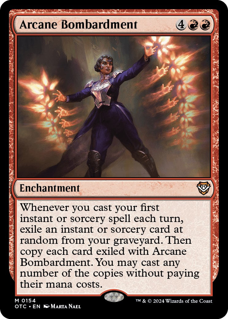 Arcane Bombardment [Outlaws of Thunder Junction Commander] | Lots Moore NSW
