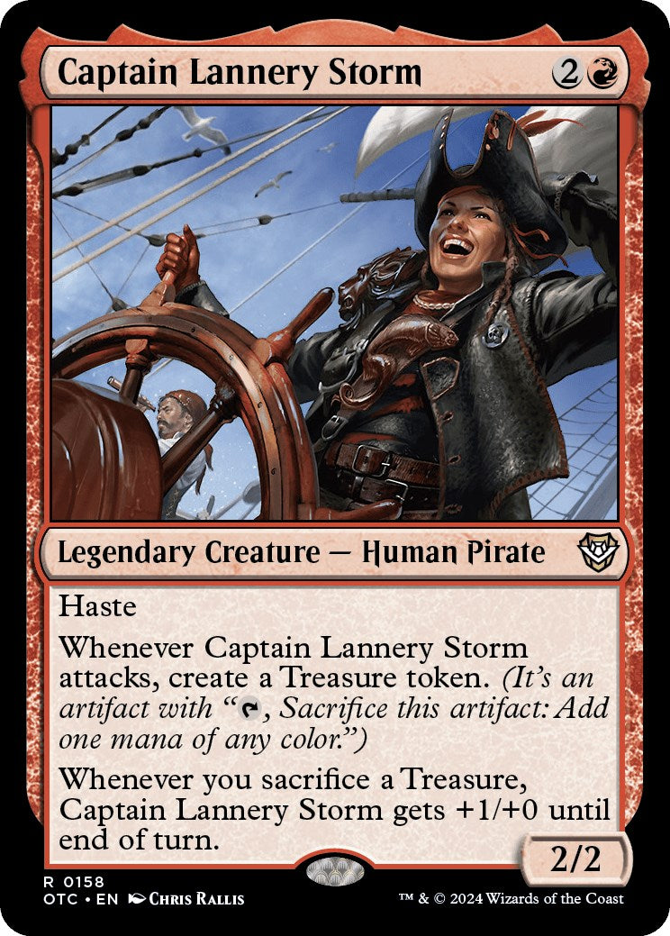 Captain Lannery Storm [Outlaws of Thunder Junction Commander] | Lots Moore NSW