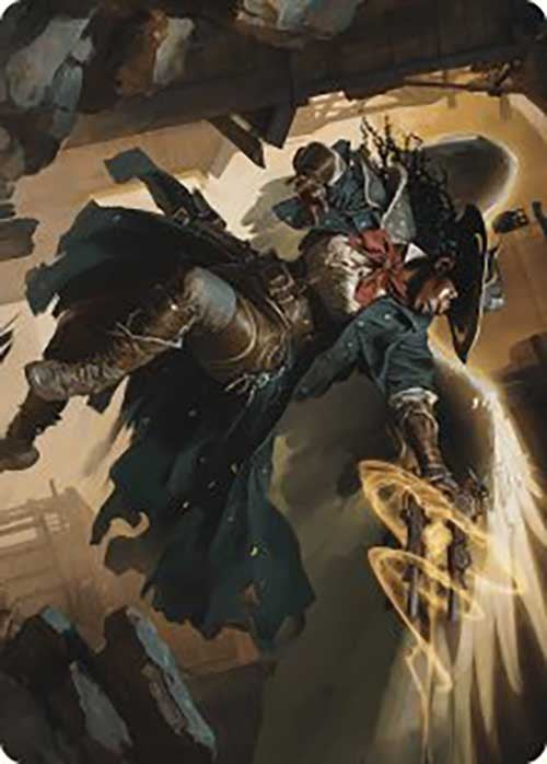 Archangel of Tithes Art Card [Outlaws of Thunder Junction Art Series] | Lots Moore NSW
