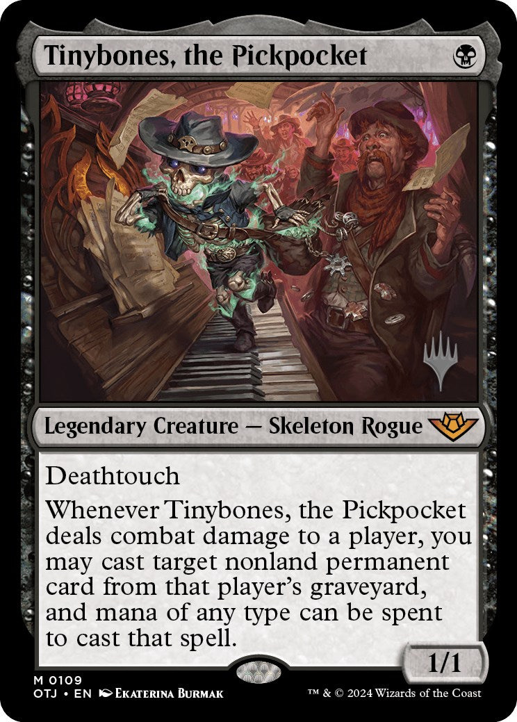 Tinybones, the Pickpocket (Promo Pack) [Outlaws of Thunder Junction Promos] | Lots Moore NSW