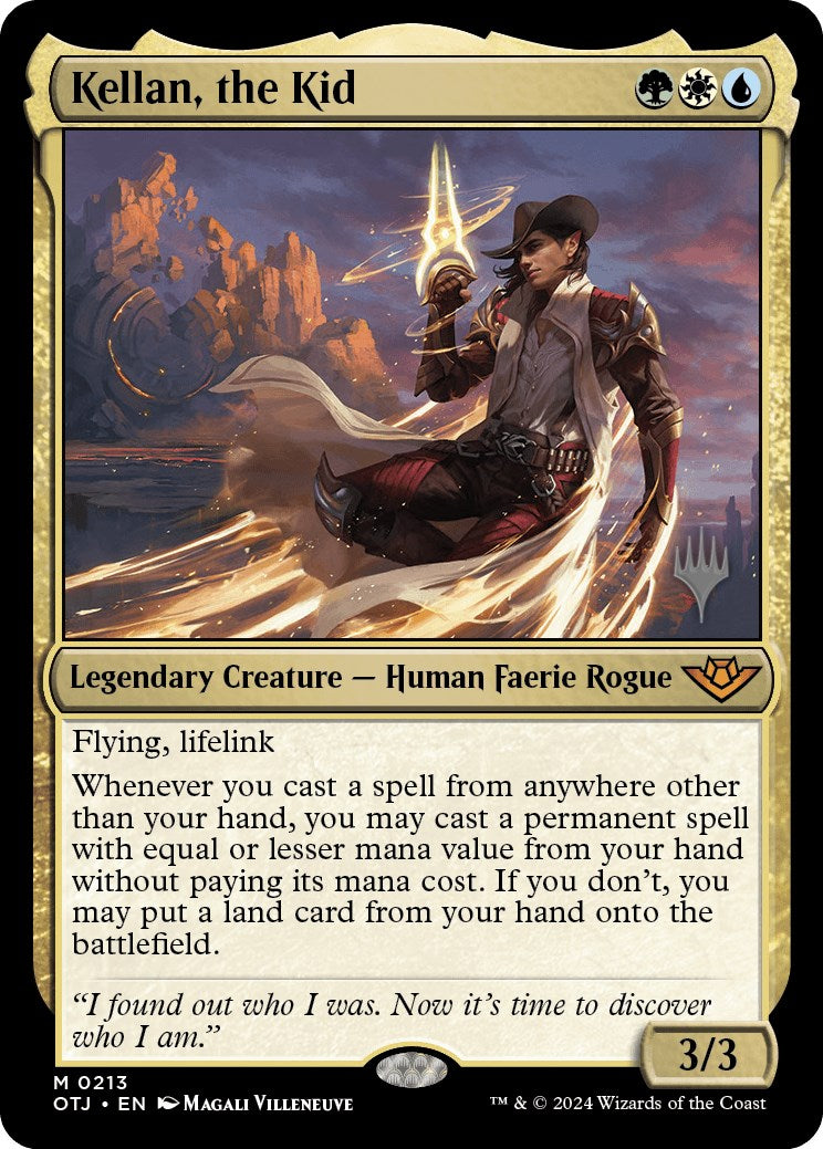 Kellan, the Kid (Promo Pack) [Outlaws of Thunder Junction Promos] | Lots Moore NSW