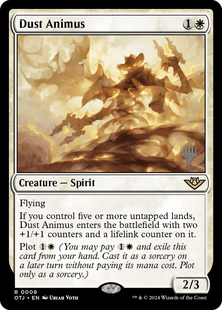 Dust Animus (Promo Pack) [Outlaws of Thunder Junction Promos] | Lots Moore NSW