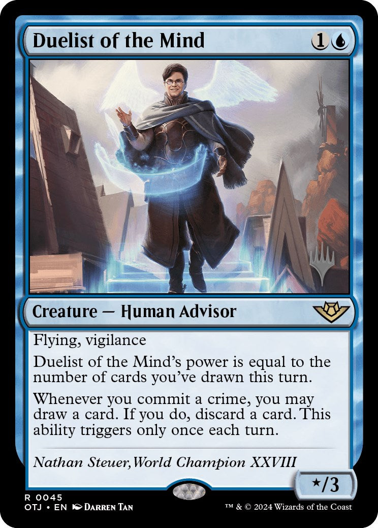 Duelist of the Mind (Promo Pack) [Outlaws of Thunder Junction Promos] | Lots Moore NSW