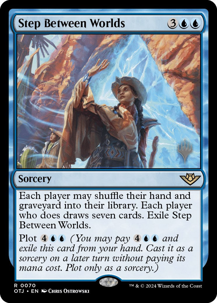 Step Between Worlds (Promo Pack) [Outlaws of Thunder Junction Promos] | Lots Moore NSW