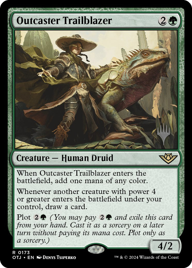 Outcaster Trailblazer (Promo Pack) [Outlaws of Thunder Junction Promos] | Lots Moore NSW