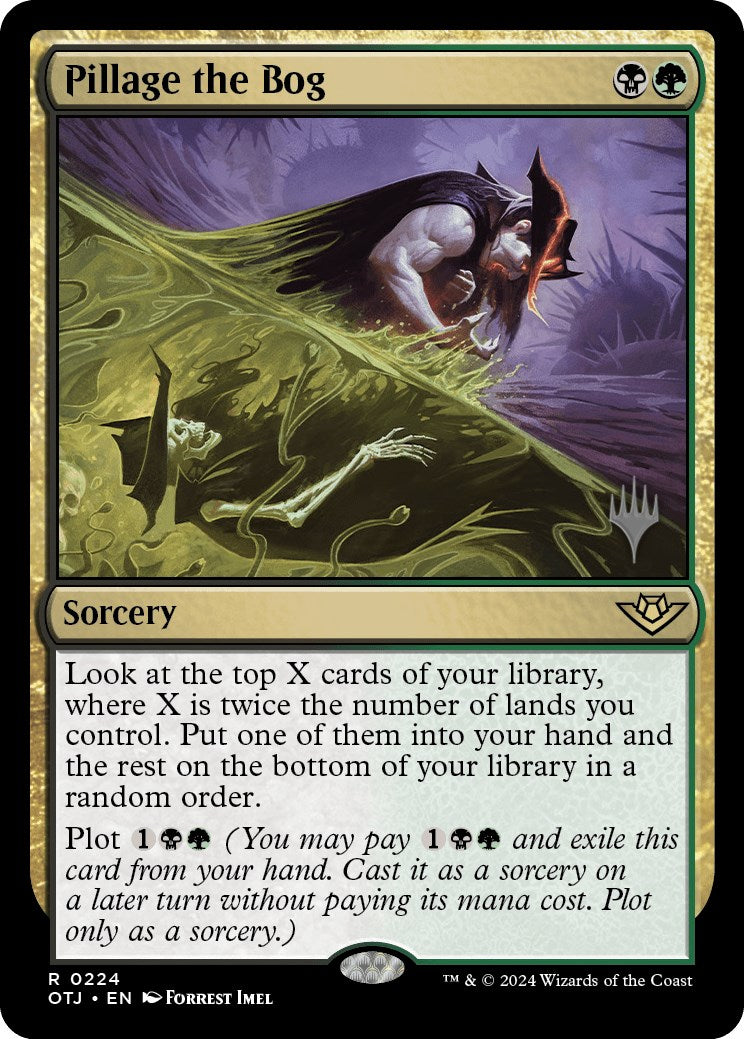 Pillage the Bog (Promo Pack) [Outlaws of Thunder Junction Promos] | Lots Moore NSW