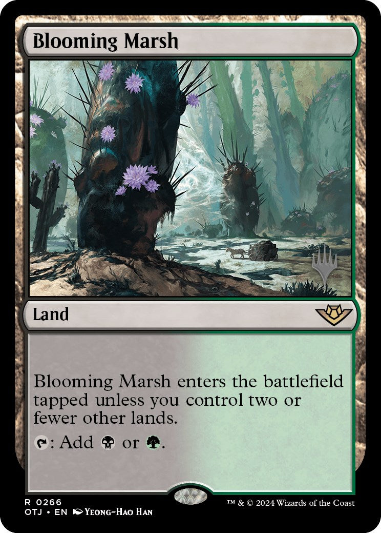 Blooming Marsh (Promo Pack) [Outlaws of Thunder Junction Promos] | Lots Moore NSW