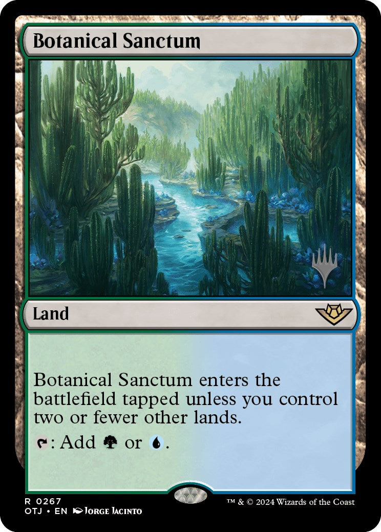 Botanical Sanctum (Promo Pack) [Outlaws of Thunder Junction Promos] | Lots Moore NSW