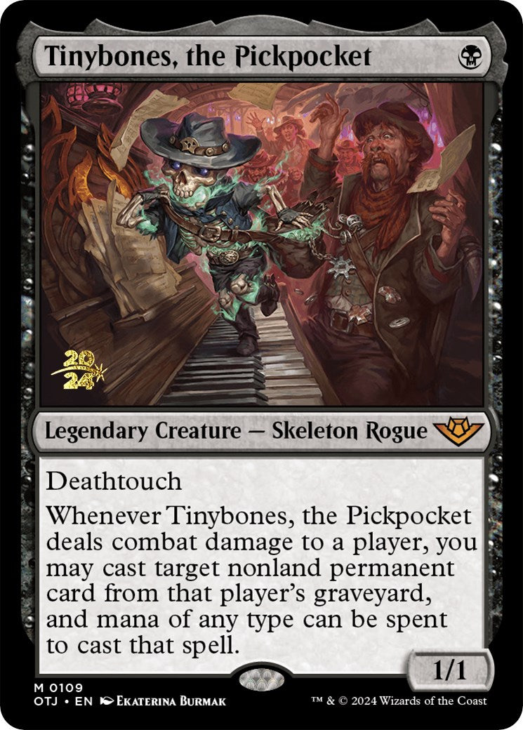 Tinybones, the Pickpocket [Outlaws of Thunder Junction Prerelease Promos] | Lots Moore NSW