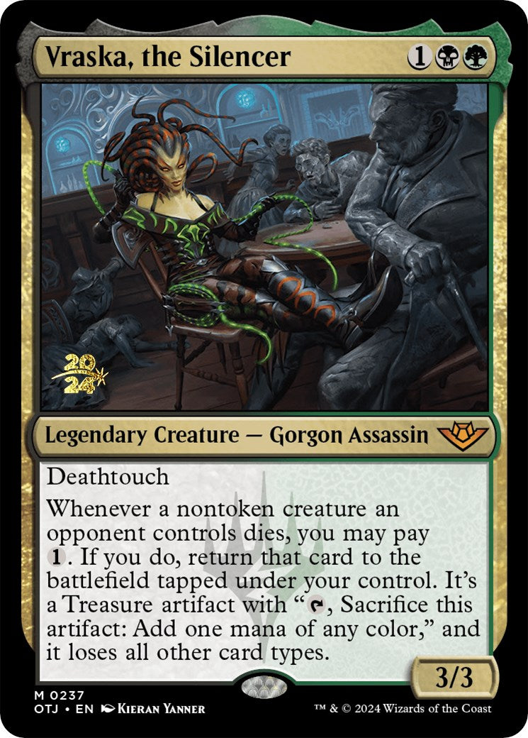 Vraska, the Silencer [Outlaws of Thunder Junction Prerelease Promos] | Lots Moore NSW