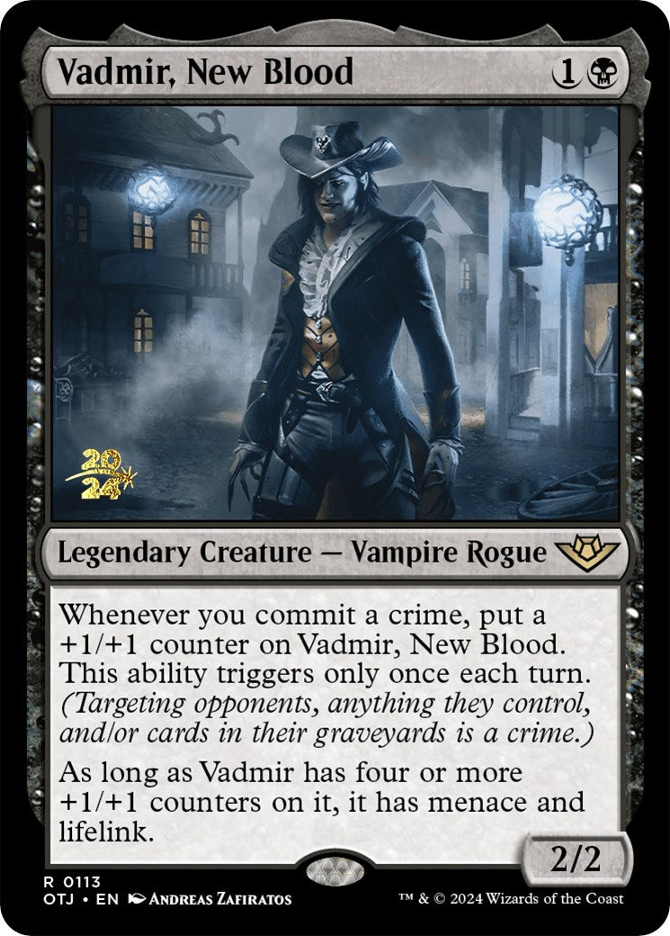 Vadmir, New Blood [Outlaws of Thunder Junction Prerelease Promos] | Lots Moore NSW