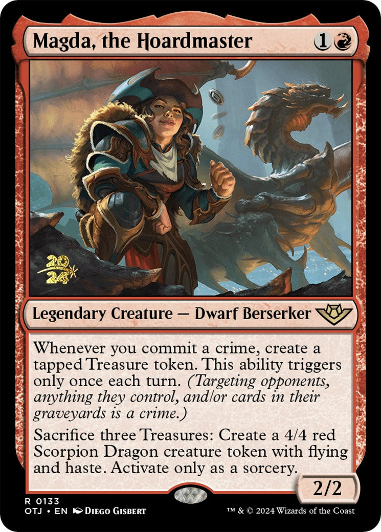 Magda, the Hoardmaster [Outlaws of Thunder Junction Prerelease Promos] | Lots Moore NSW