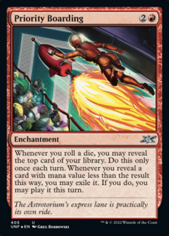 Priority Boarding (Galaxy Foil) [Unfinity] | Lots Moore NSW