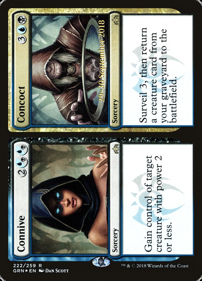 Connive // Concoct [Guilds of Ravnica Prerelease Promos] | Lots Moore NSW
