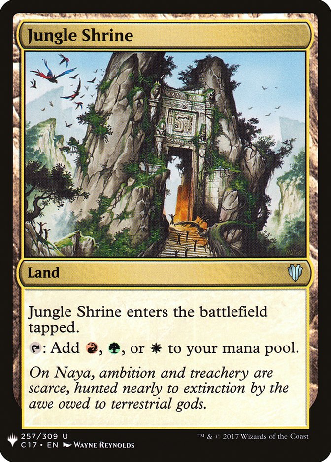 Jungle Shrine [Mystery Booster] | Lots Moore NSW