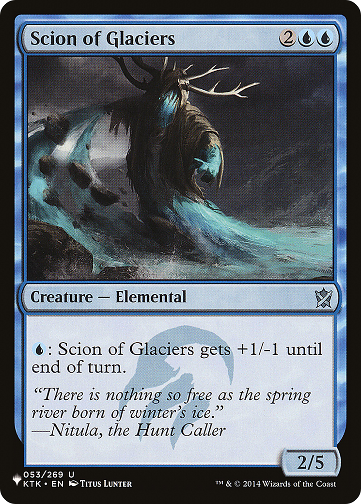 Scion of Glaciers [The List] | Lots Moore NSW