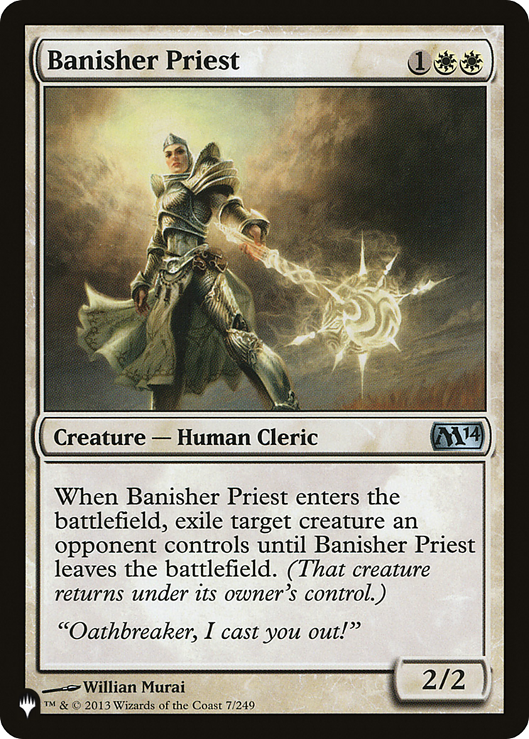 Banisher Priest [The List] | Lots Moore NSW