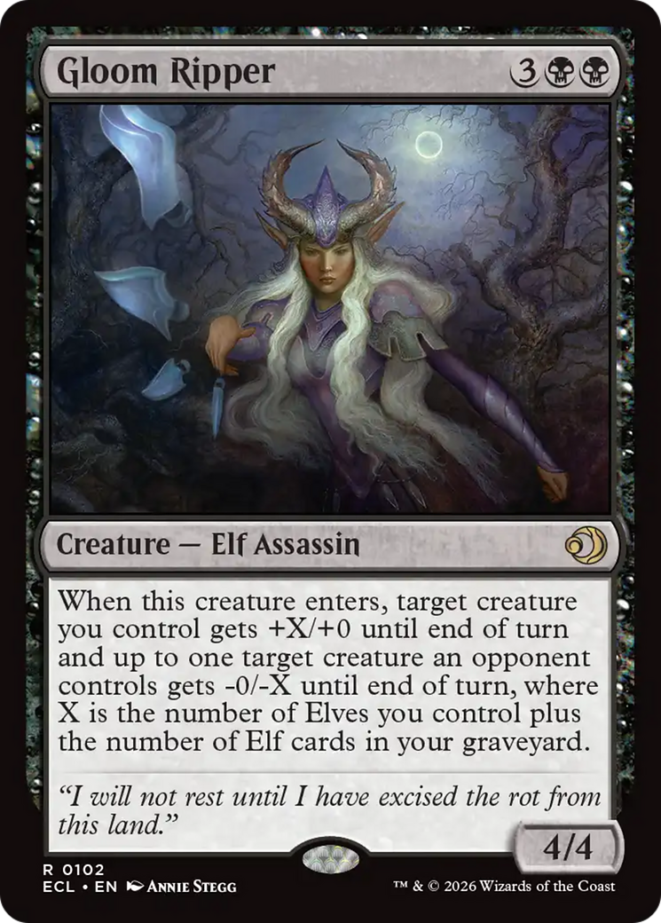 Gloom Ripper [Lorwyn Eclipsed] | Lots Moore NSW
