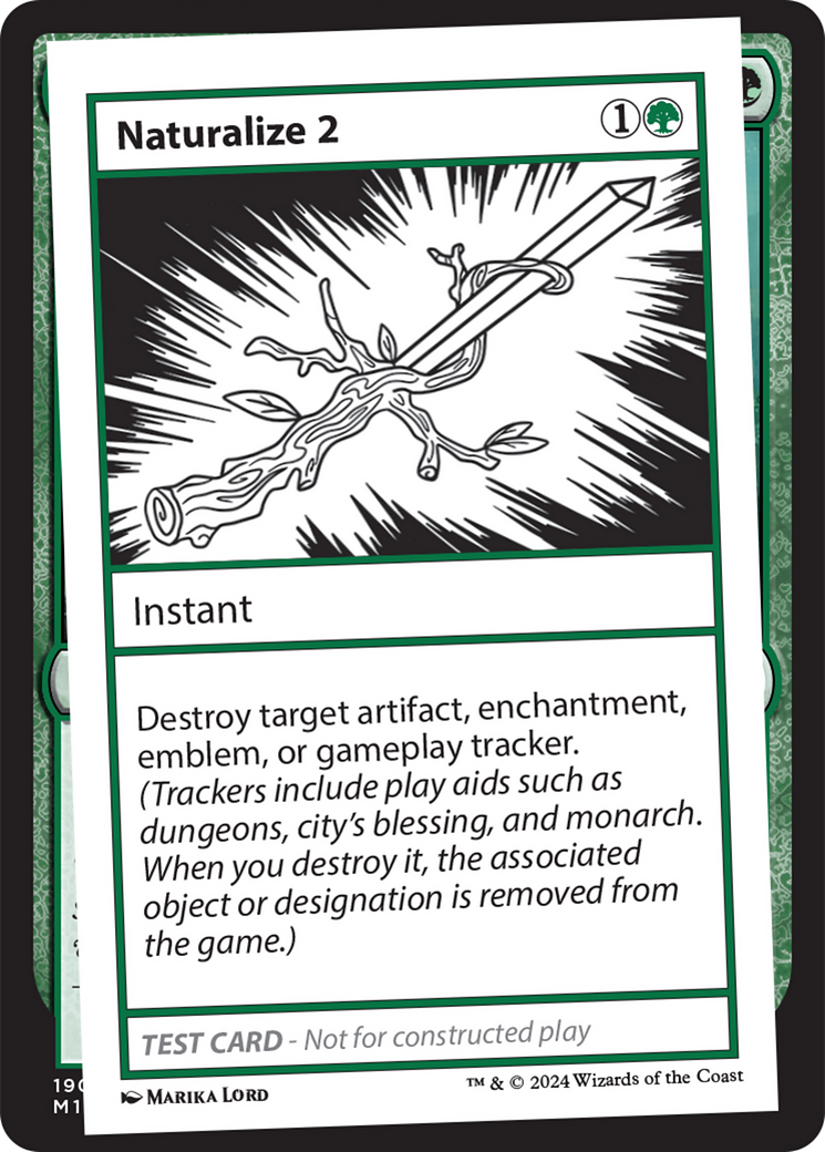 Naturalize 2 [Mystery Booster 2 Playtest Cards] | Lots Moore NSW