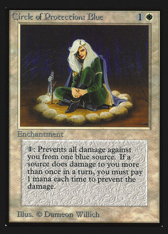 Circle of Protection: Blue [International Collectors' Edition] | Lots Moore NSW