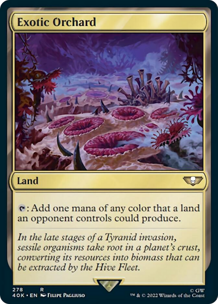 Exotic Orchard (Surge Foil) [Warhammer 40,000] | Lots Moore NSW