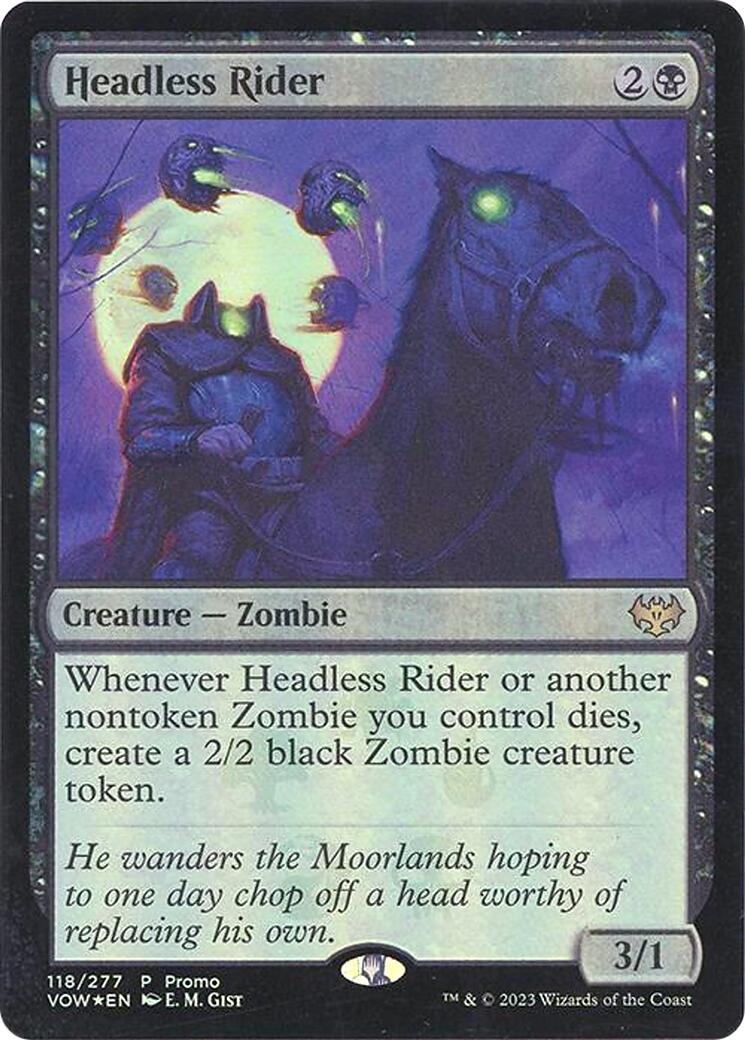Headless Rider [Media Promos] | Lots Moore NSW