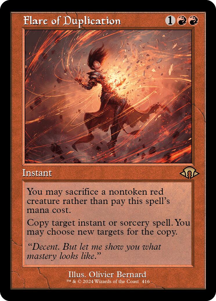 Flare of Duplication (Retro) [Modern Horizons 3] | Lots Moore NSW