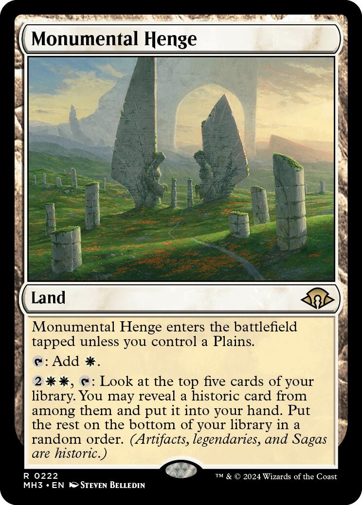 Monumental Henge [Modern Horizons 3] | Lots Moore NSW