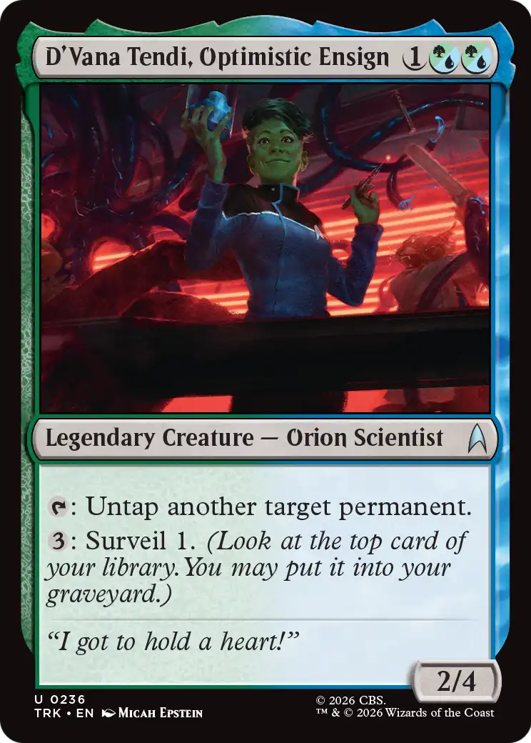 D'Vana Tendi, Optimistic Ensign [Star Trek] | Lots Moore NSW