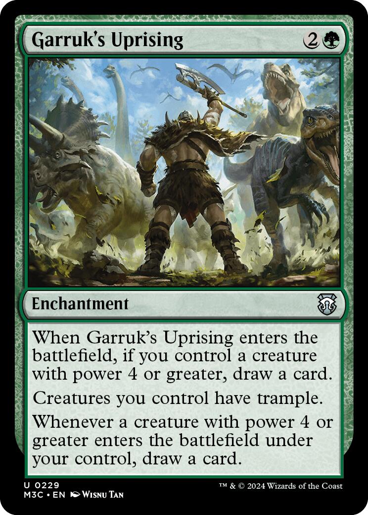 Garruk's Uprising [Modern Horizons 3 Commander] | Lots Moore NSW