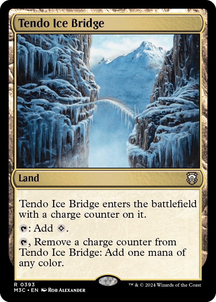 Tendo Ice Bridge [Modern Horizons 3 Commander] | Lots Moore NSW