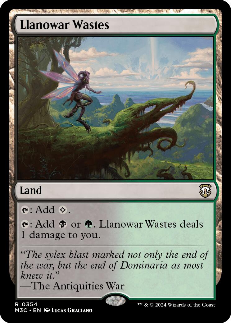 Llanowar Wastes [Modern Horizons 3 Commander] | Lots Moore NSW