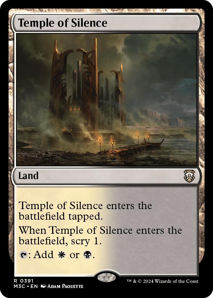 Temple of Silence [Modern Horizons 3 Commander] | Lots Moore NSW