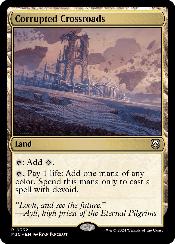 Corrupted Crossroads [Modern Horizons 3 Commander] | Lots Moore NSW