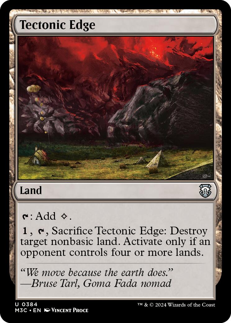 Tectonic Edge [Modern Horizons 3 Commander] | Lots Moore NSW