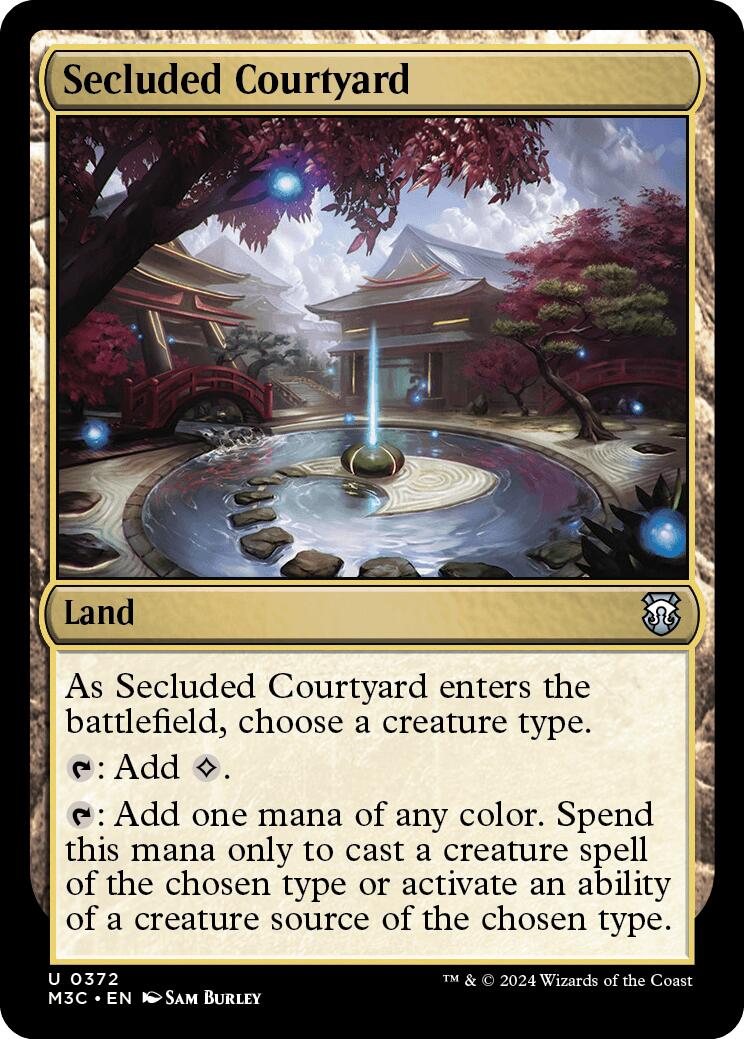 Secluded Courtyard [Modern Horizons 3 Commander] | Lots Moore NSW