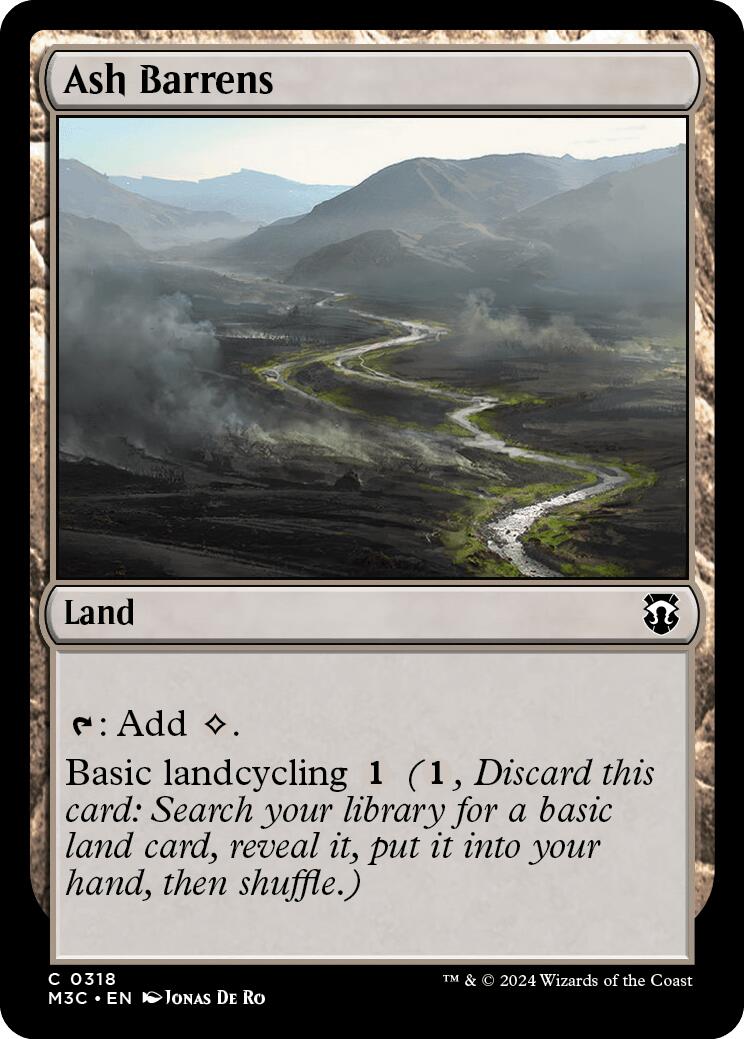 Ash Barrens [Modern Horizons 3 Commander] | Lots Moore NSW