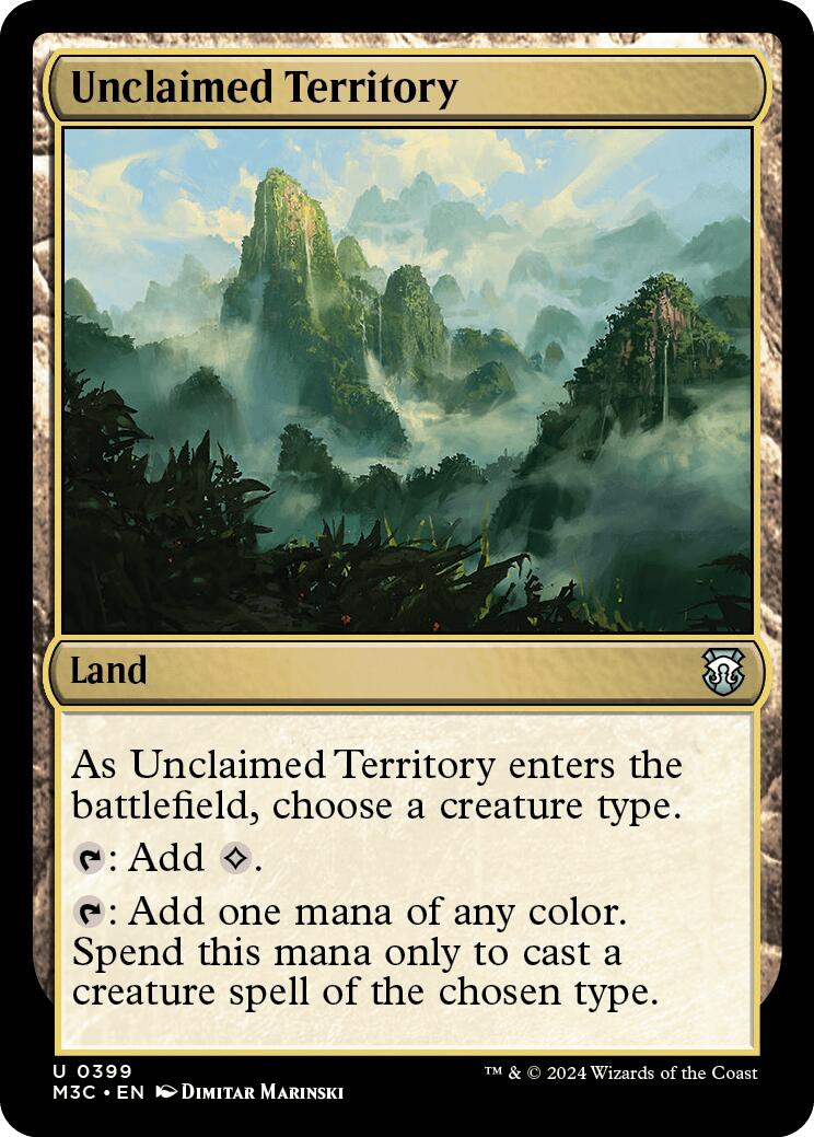 Unclaimed Territory [Modern Horizons 3 Commander] | Lots Moore NSW